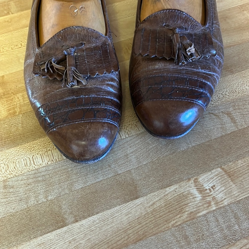 Stanley Blacker men’s all leather loafer 8.5 M